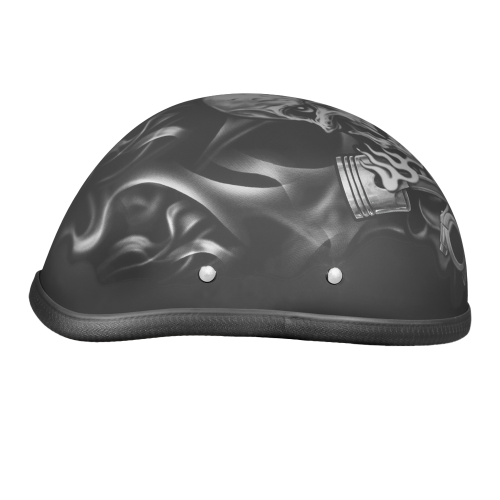 Daytona Helmets Novelty Eagle- W/ Pistons Skull