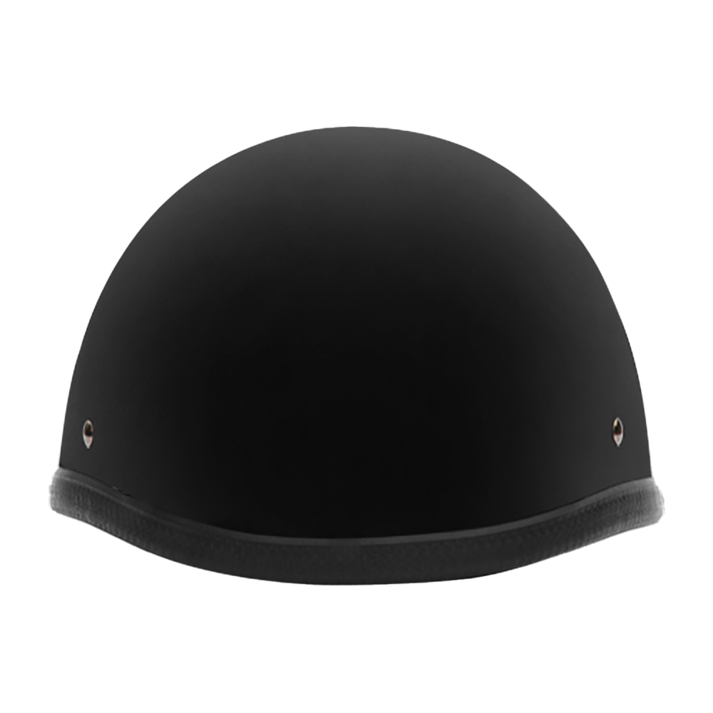 Daytona Helmets Novelty Smokey W/O Snaps- Dull Black
