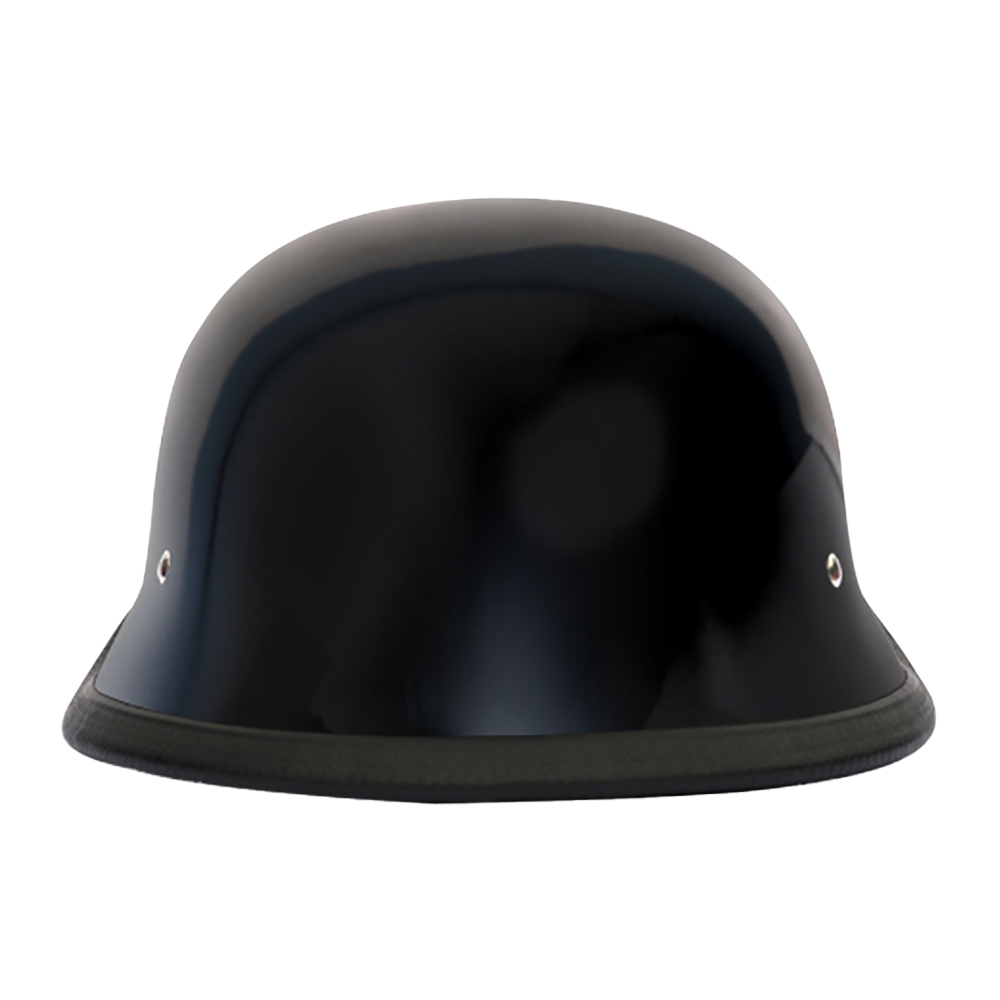 Daytona Helmets Novelty Big German- Hi-Gloss Black