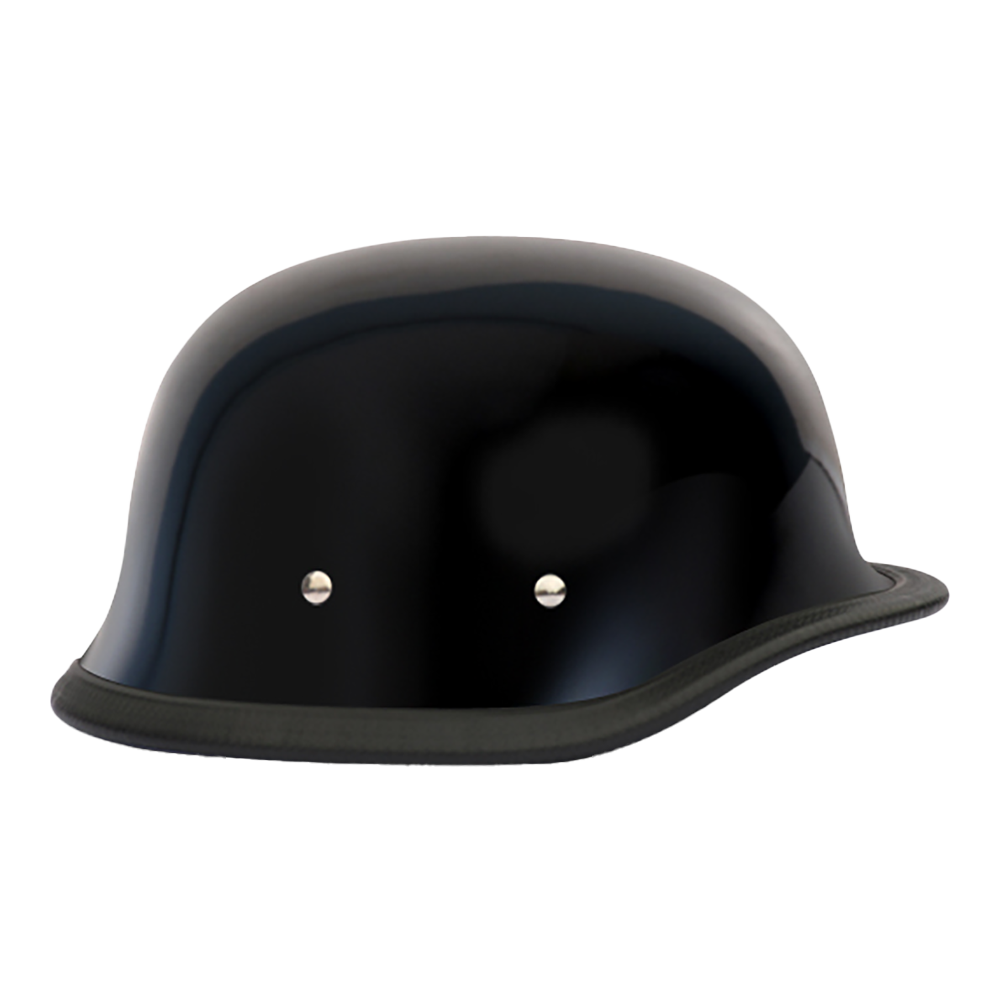 Daytona Helmets Novelty Big German- Hi-Gloss Black