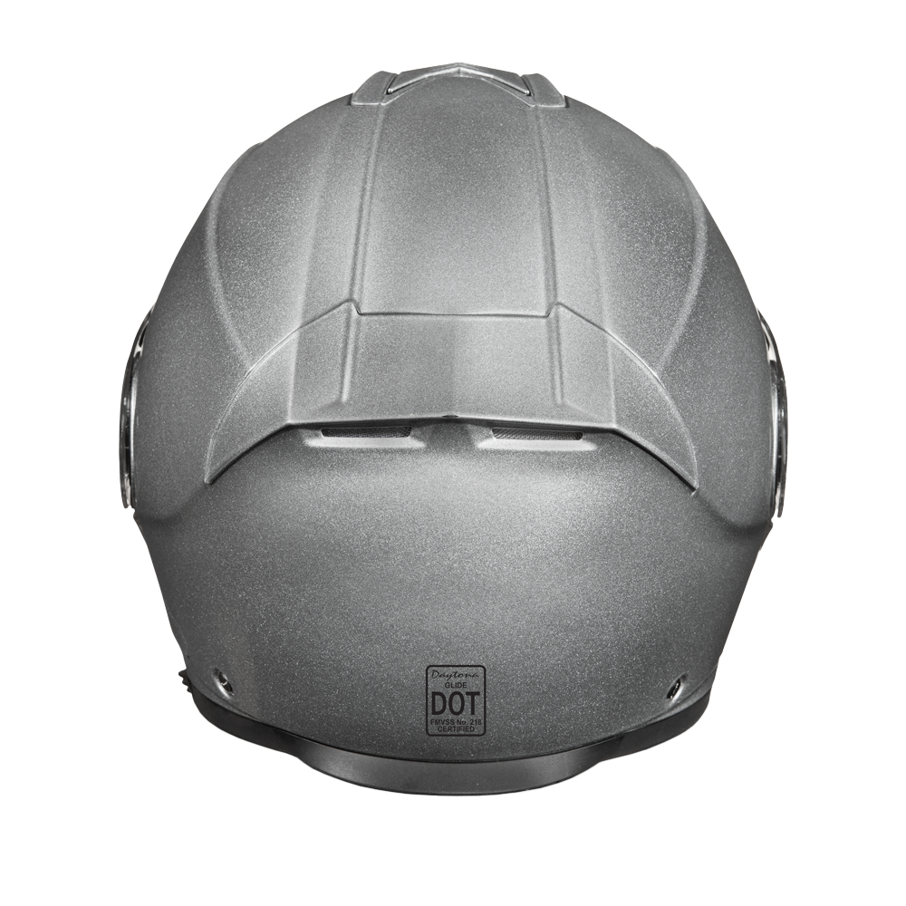 Daytona Helmets D.O.T. & ECE Daytona Glide- Silver Metallic