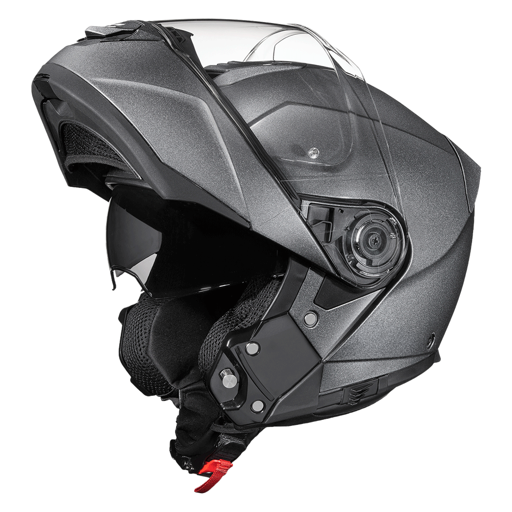 Daytona Helmets D.O.T. & ECE Daytona Glide- Gun Metal Grey Metallic