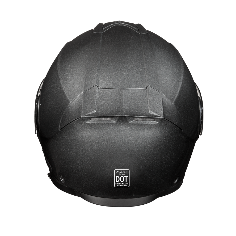 Daytona Helmets D.O.T. & ECE Daytona Glide- Gun Metal Grey Metallic