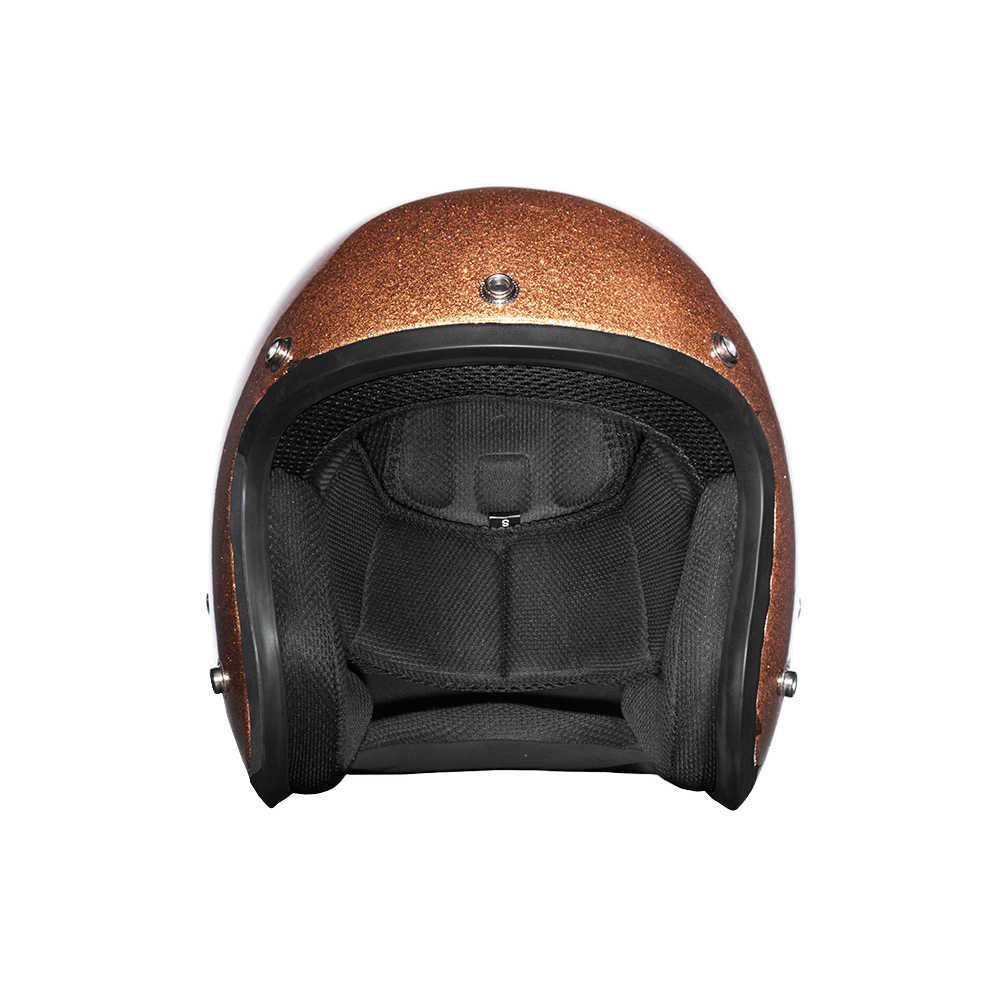 Daytona Helmets D.O.T. Daytona Cruiser- Root Beer Metal Flake
