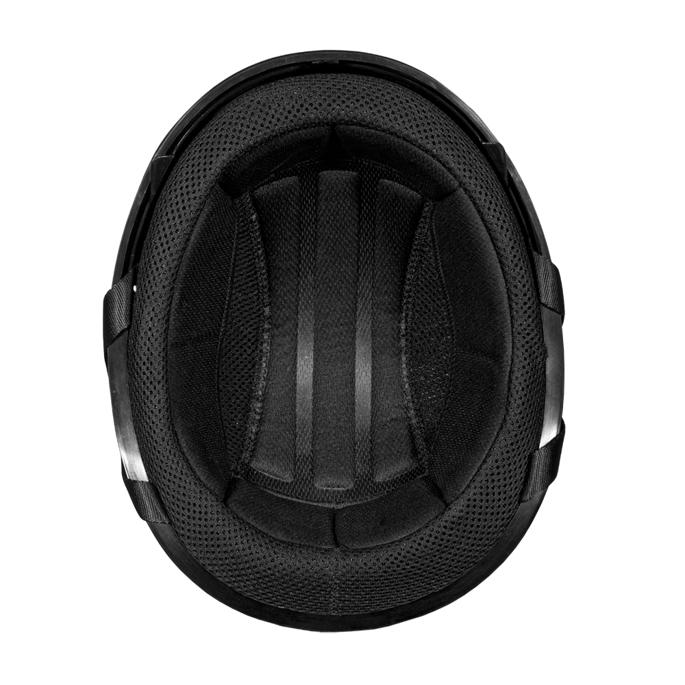 Daytona Helmets D.O.T. Daytona Skull Cap W/ Inner Shield- Hi-Gloss Black