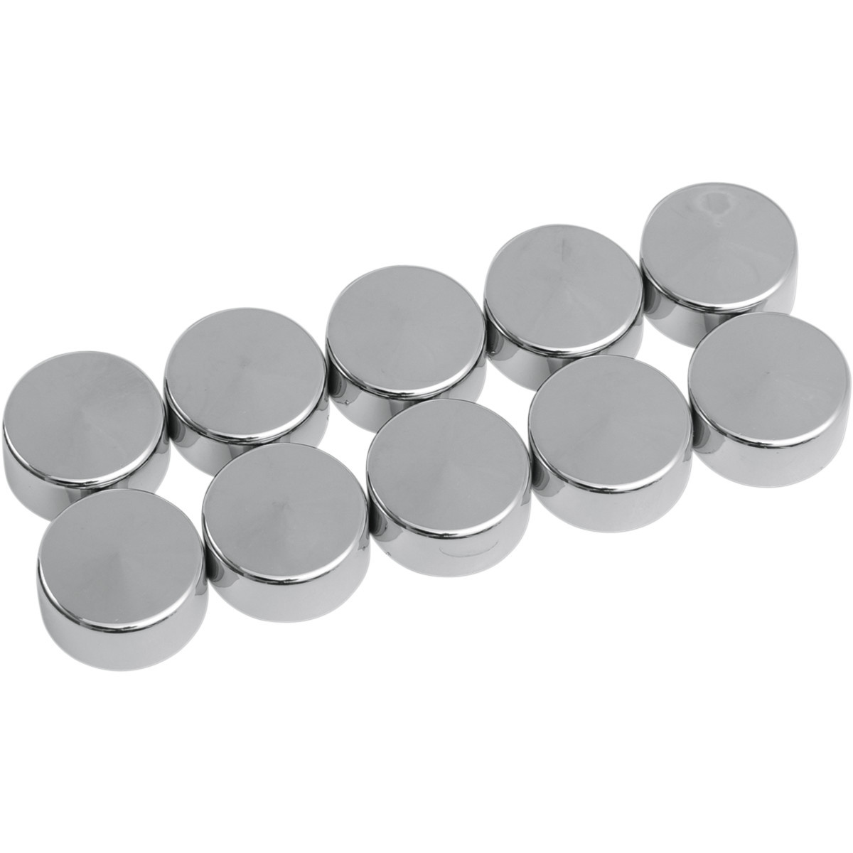 Drag Specialties - Bolt Covers - Hex - 3/4" - Chrome - 10 Pack
