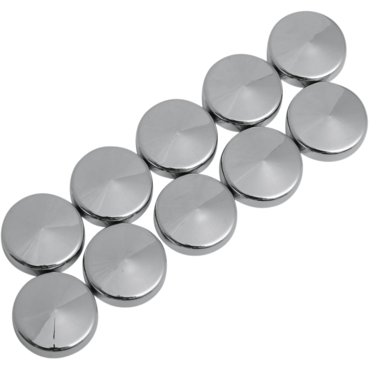 Drag Specialties - Bolt Covers - Torx - 1/4" - Chrome - 10 Pack