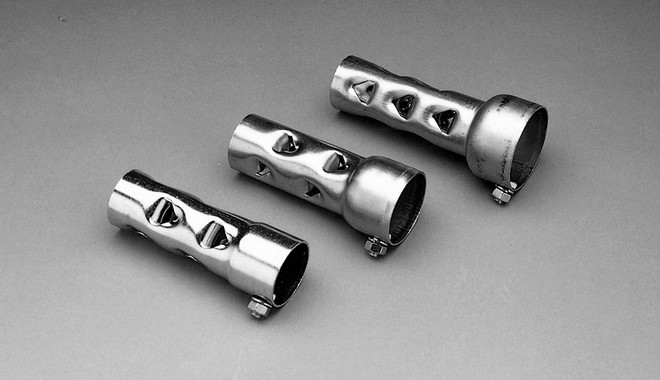 MINI 2 PIPE BAFFLE 4-1/2 LONG
