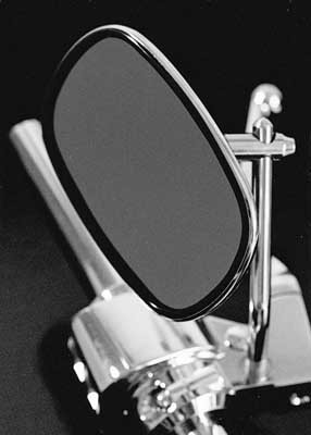 Custom Chrome Replacement Rectangular Mirrors Fit For Harley 91875-77 91878-77
