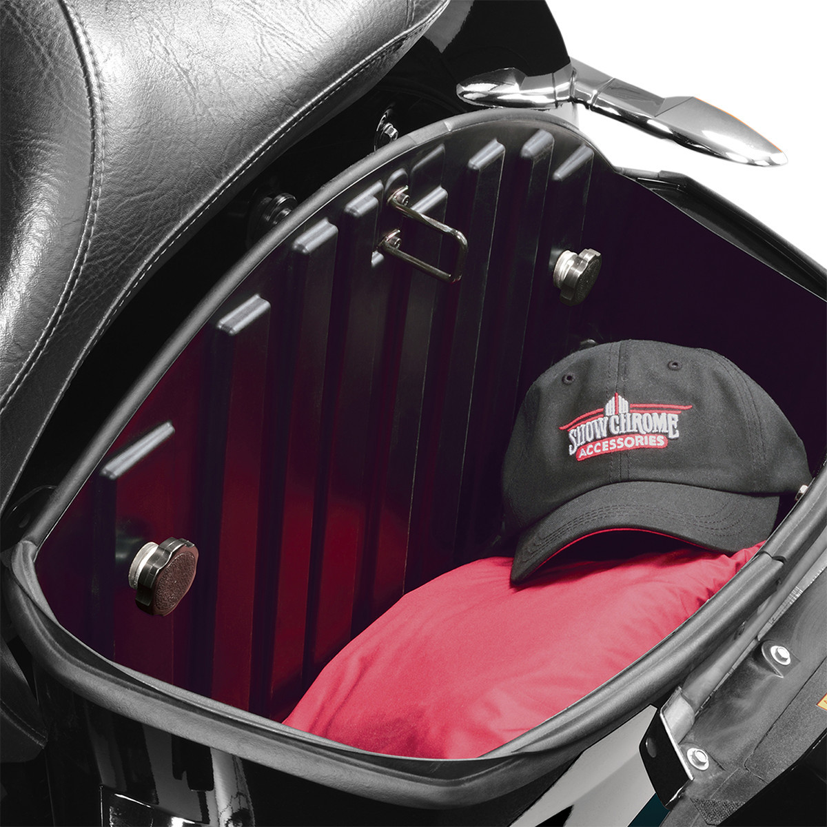 Show Chrome #91-314A - Saddlebag Fasteners - HD/Victory '96-'23
