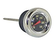 Custom Chrome Oil Cap Temperature Gauge Fit For Harley Sportster 1982-2003 Softail 1987-1999