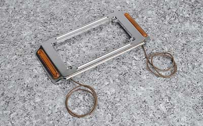 T/SIG LIC PLATE FRAME  12VOLT