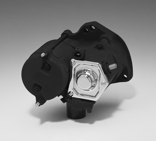 Custom Chrome Chrome Solenoid Cover Fit For Harley Big Twin 1989-2006