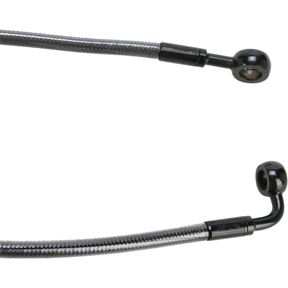 Magnum Shielding #46446SW - Brake Line - 180/90° - 46" - Black Pearl
