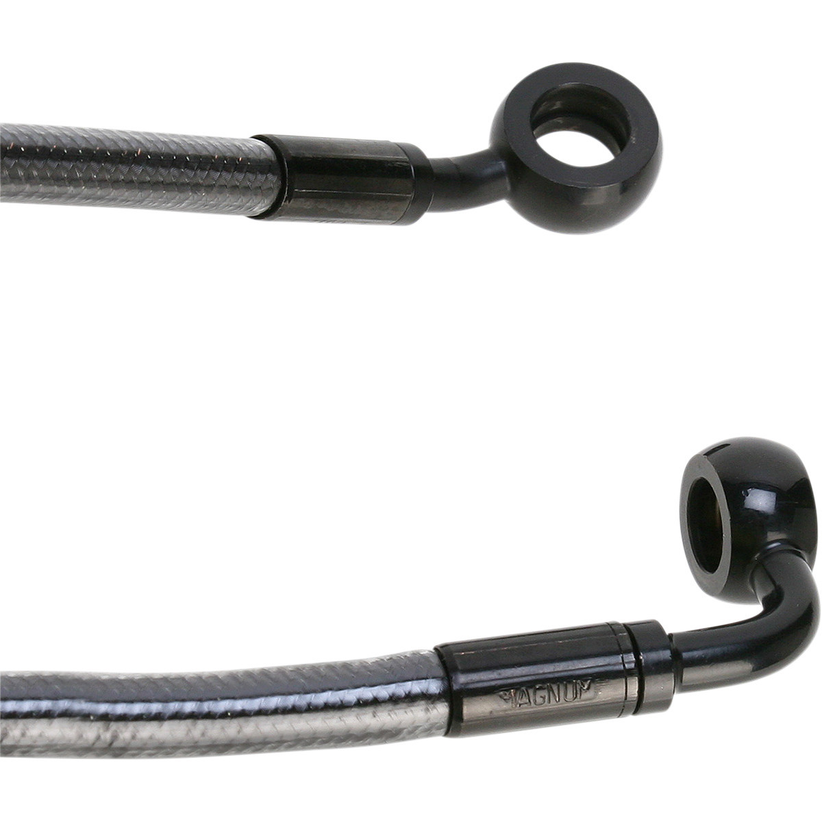 Magnum Shielding #46140SW - Brake Line - 35/90° - 40" - Black Pearl