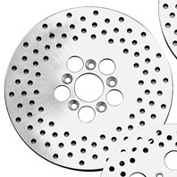 MotorFactory 11.5" Rear Brake Rotor Fit For Harley FX And Softail Models From 1981-1991
