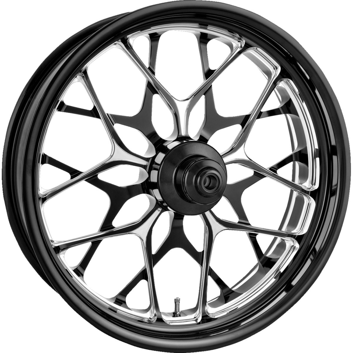 Performance Machine (PM) #1204-7814P-GAL-BMP - Wheel - Galaxy - Front - Dual Disc/with ABS - Platinum Cut™ - 18x5.5