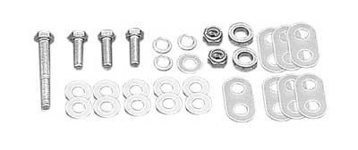 Custom Chrome Chrome Mounting Kit Fits For Harley Fat Bob Tanks