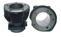 Custom Chrome Front Cylinder Fit For Harley Shovelhead 1966-1984 74" Bore Replace For 16484-66