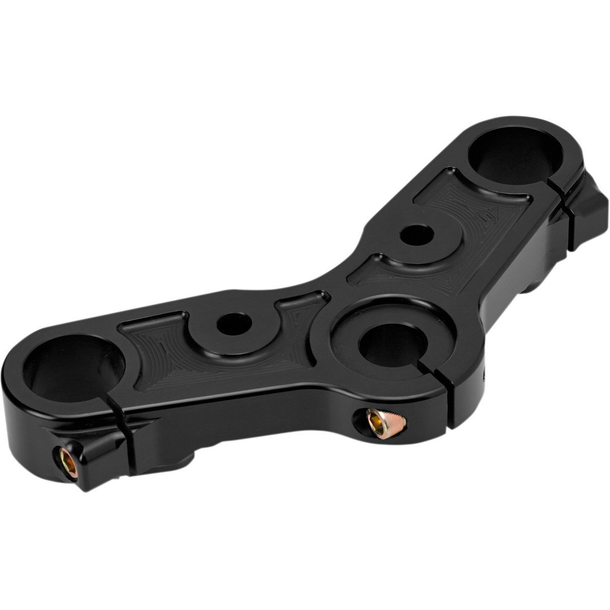 Joker Machine #10-333B - Upper Triple Tree - Black Anodized - '10-'15 XL 1200X