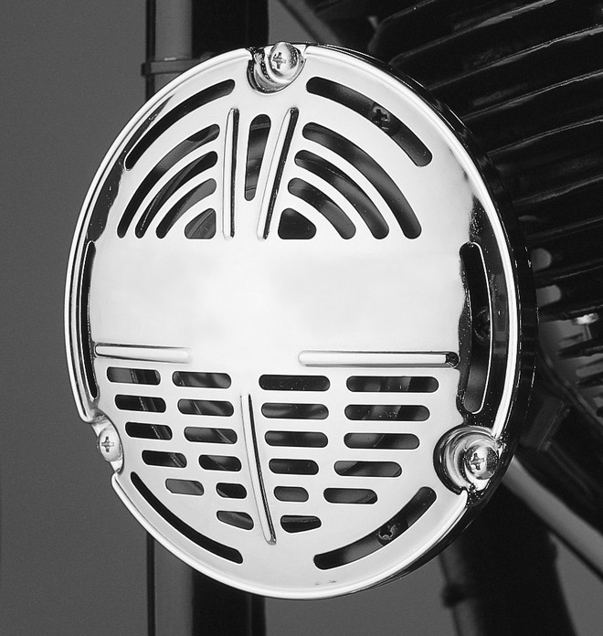 ELECTRIC HORN W/CHR GRILL