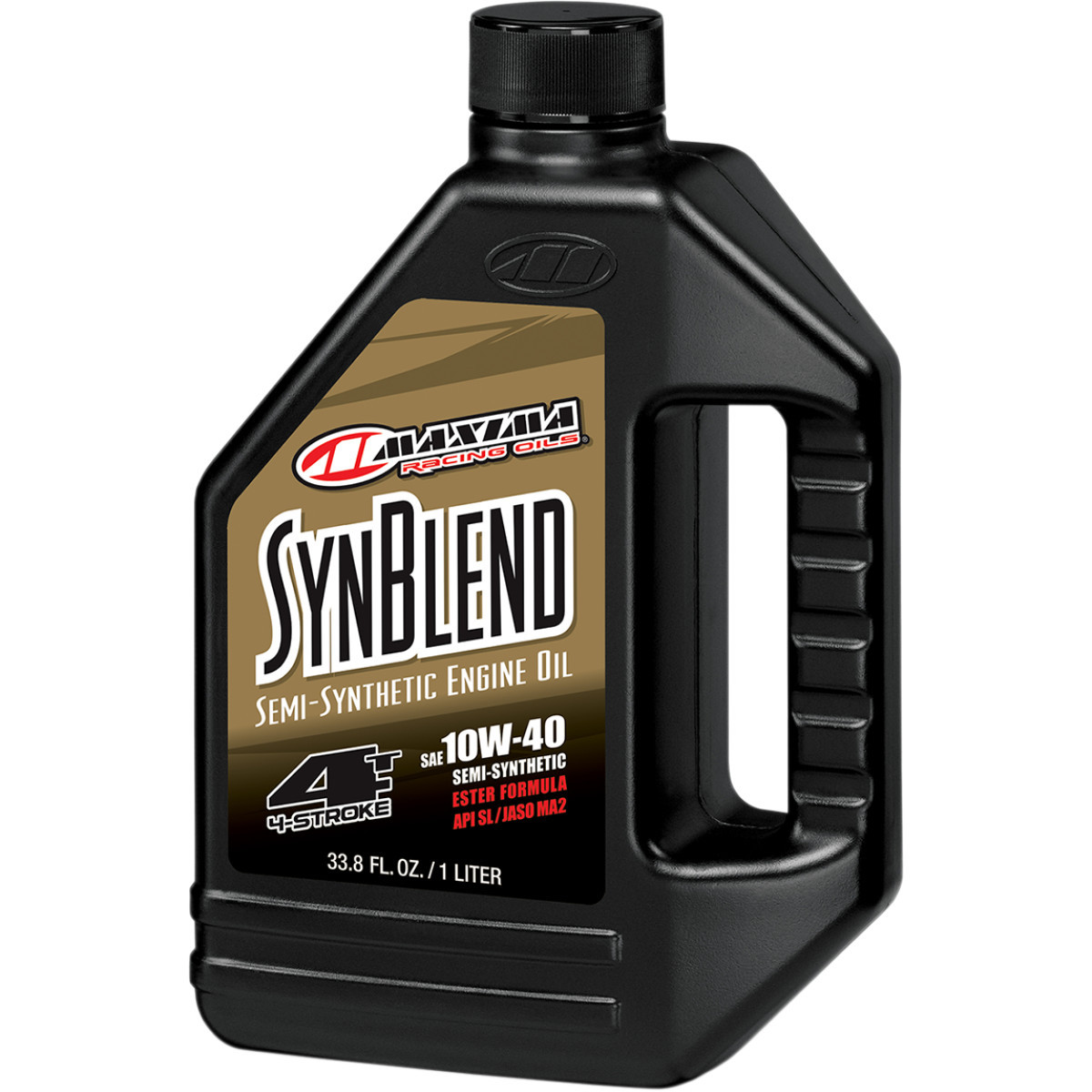 Maxima Racing OIL #34901B - SynBlend Semi-Synthetic Oil - 10W40 - 1L