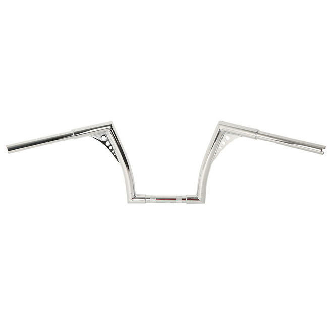 Custom Chrome 1.25" Fat 12" Rise Handlebar Bar Chrome Fit For Harley Softail Dyna Sportster XL