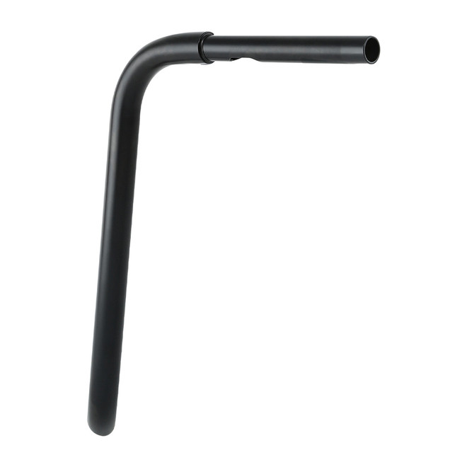 Custom Chrome 1-1/4" Ape Hangers Bar 18" Rise Handlebar Matte Black Chrome Fits For Harley Sportster XL FLST FXST