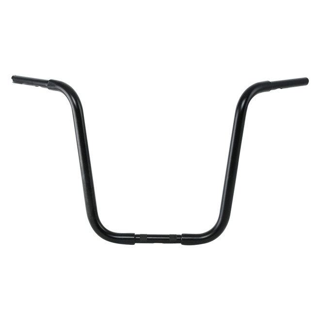 Custom Chrome 1-1/4" Ape Hangers Bar 18" Rise Handlebar Matte Black Chrome Fits For Harley Sportster XL FLST FXST