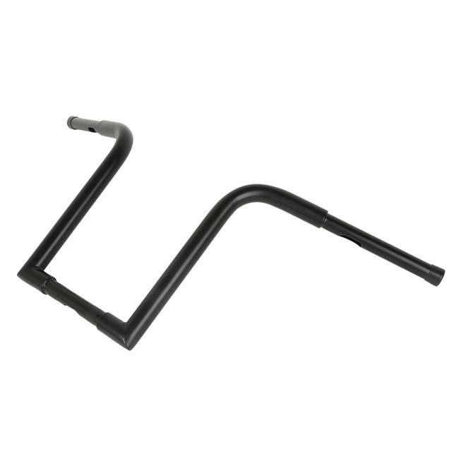 Custom Chrome Ape Hanger Bar 1-1/4" FAT 14" Rise Handlebar Matte Black Chrome Fit For Harley Softail Sportster XL