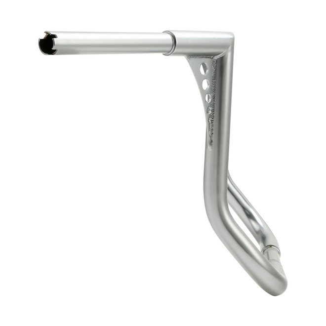 Custom Chrome 1-1/4" Fat Handlebar 14" Rise Ape Hanger Bar Matte Black Pearly Chrome Fit For Harley Touring Bagger
