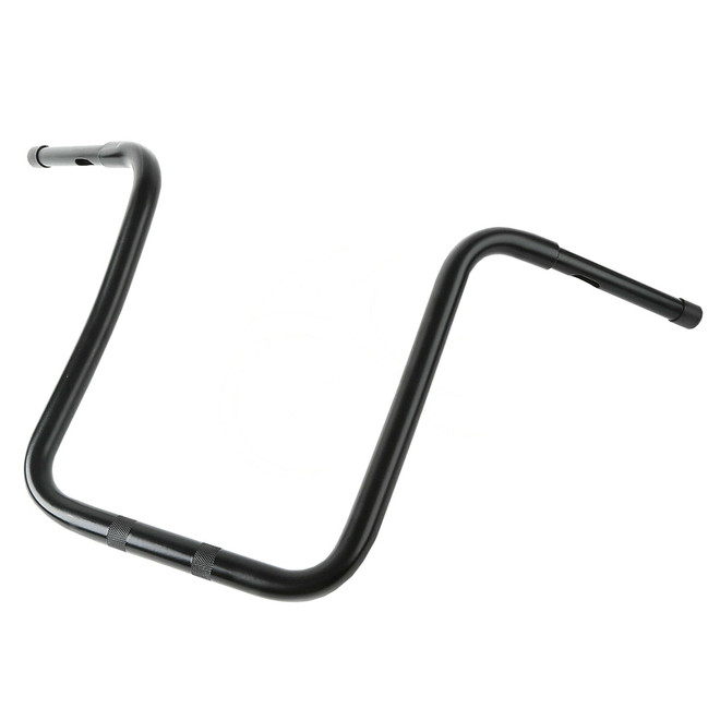 Custom Chrome 18" Rise 1-1/4" Ape Hanger Bar Fat Handlebar Matte Black Chrome Fit For Harley Road Glide 15+