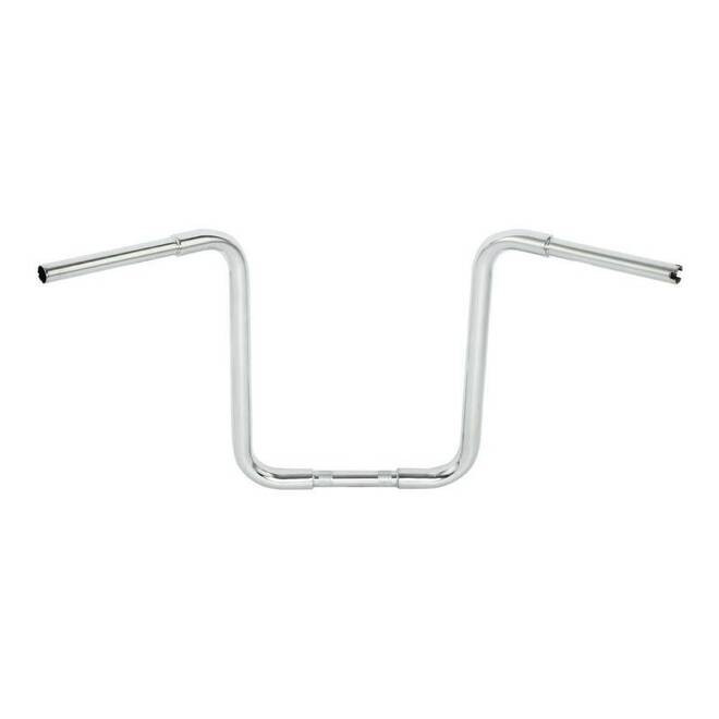 Custom Chrome 1.25" Ape Hangers 18" Rise Handlebar Chrome Matte Black Fit For Harley Softail Sportster XL