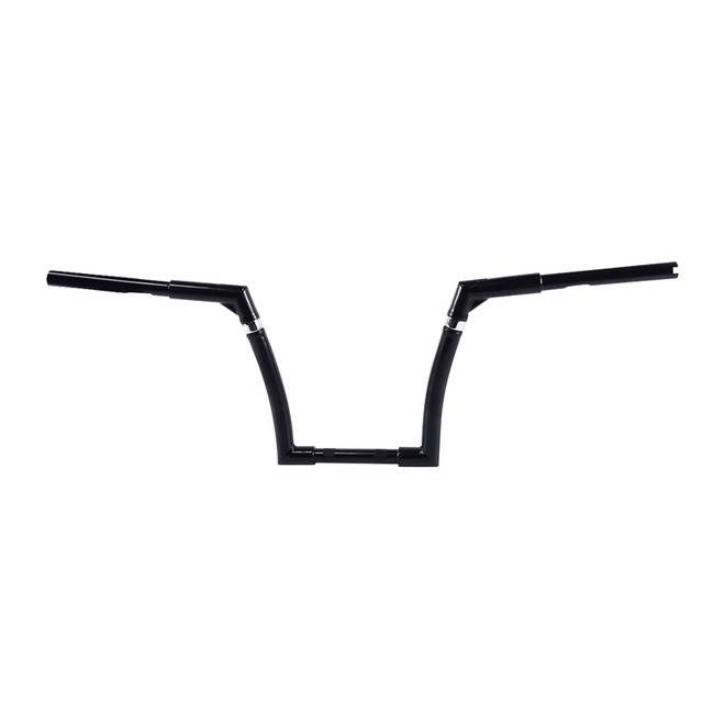 Santee 12" Rise Adjustable Ape Handlebar Matte Black Chrome Fit For Harley Sportster Softail