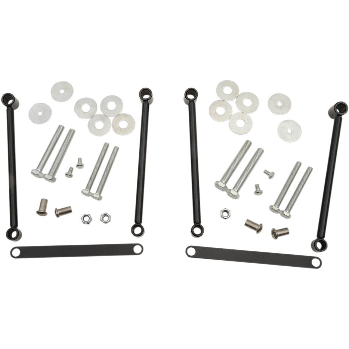 Willie & MAX Luggage #58633-00 - Saddlebag Hard Mount Kit - Universal