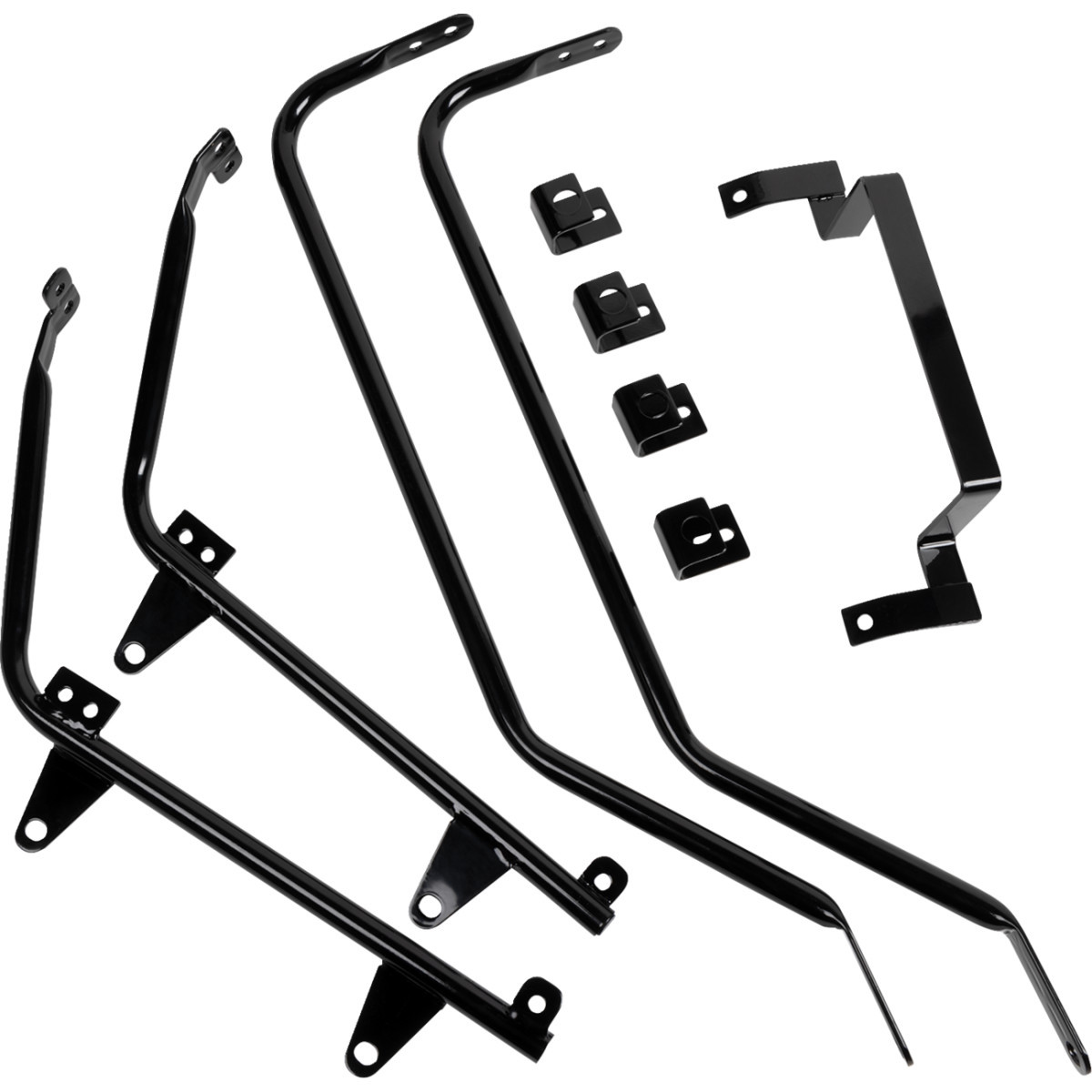 Cycle Visions #CV-7210 - Saddlebag Mount for Softail Models