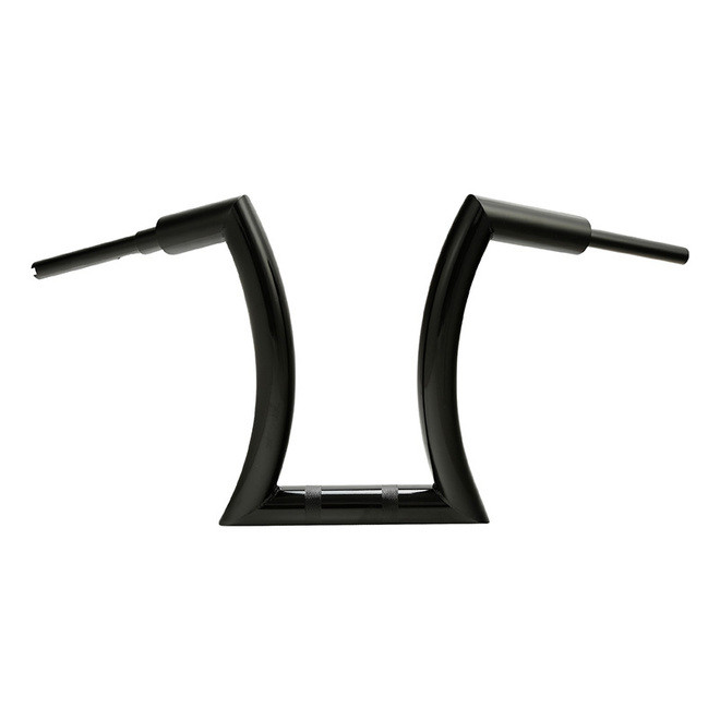 Santee 2" Ape Hanger Handlebar 16 - Rise Fit For Harley Road King Sportster Gloss Black Chrome