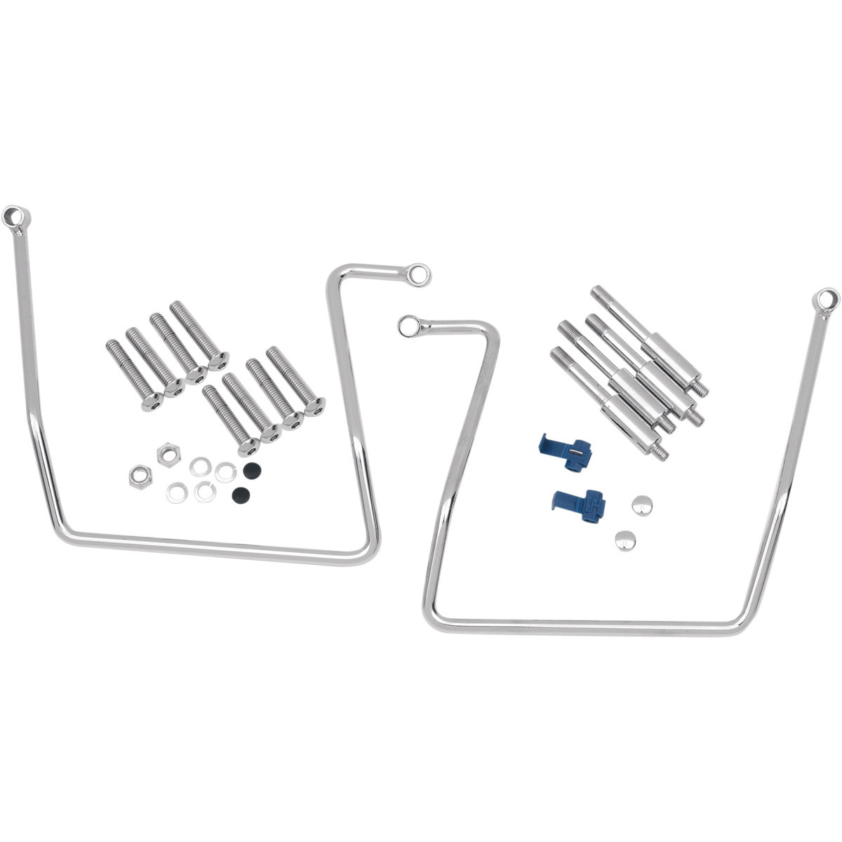 Drag Specialties - Saddlebag Support - Chrome - FXD '91-'17