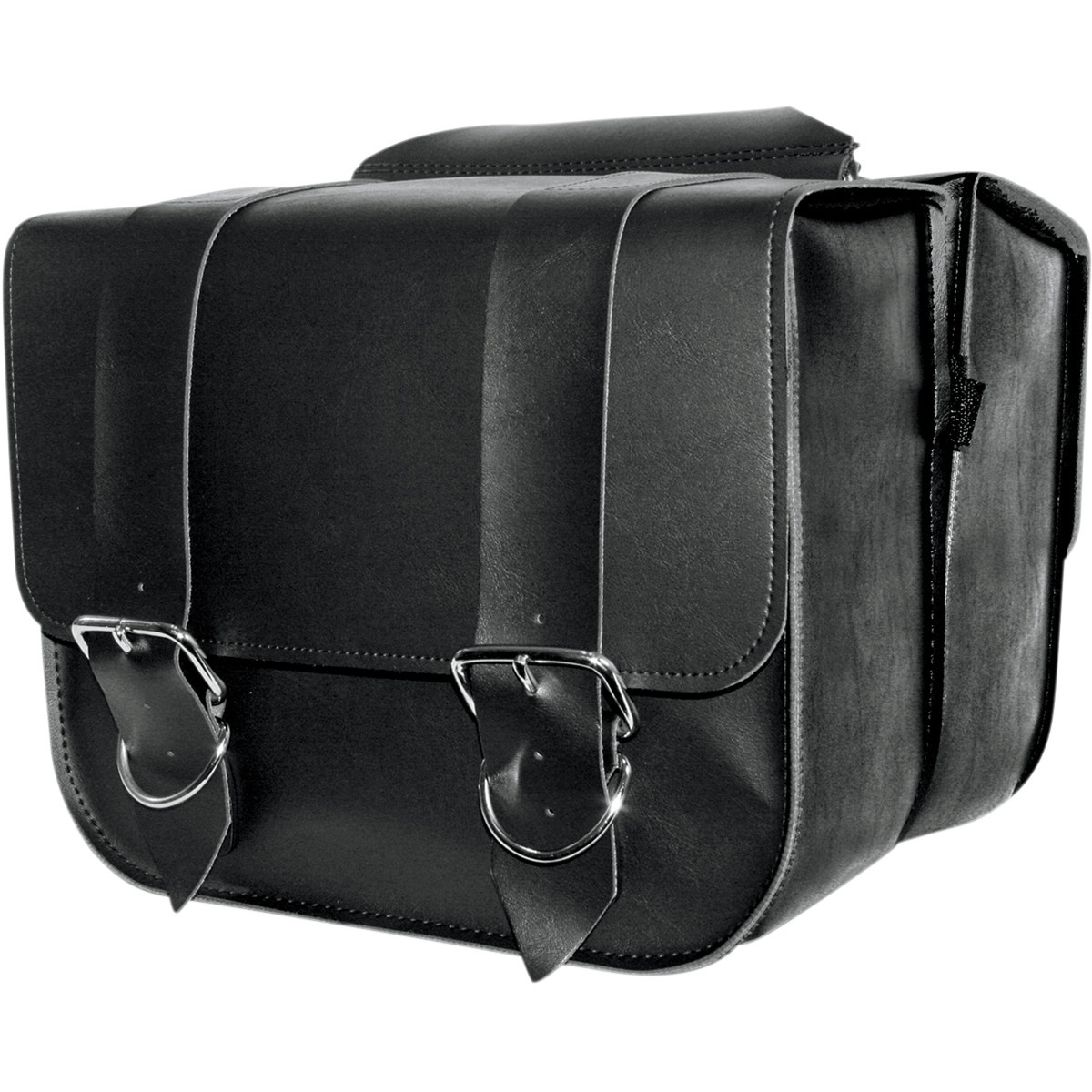 Willie & MAX Luggage #58311-00 - Adjustable Saddlebag - Touring - Black