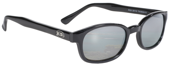X-KD SUNGLASSES - SILVER MIRROR LENS