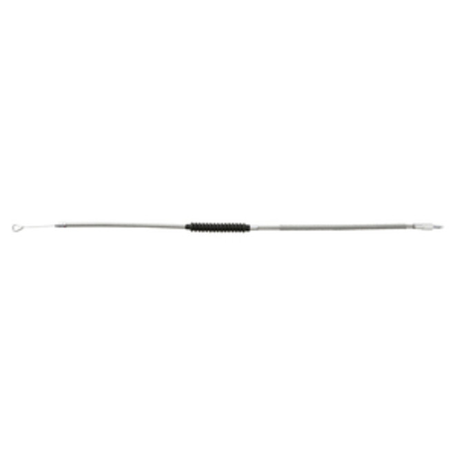 Custom Chrome 35"Stainless Clutch Cable Fit For Harley Road King Tri Glide Electra Glide 08-13