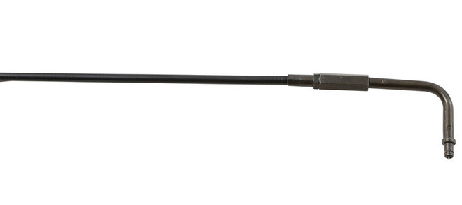 Custom Chrome 32.5" & Free5" Black Vinyl Throttle Cable Fits For Harley Dyna Softail 1996-2006