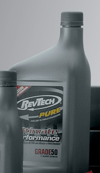 RevTech 12 Qt Motorcycle Lubricant SAE 50 Fit For Harley Air Cooled V-Twin Engine