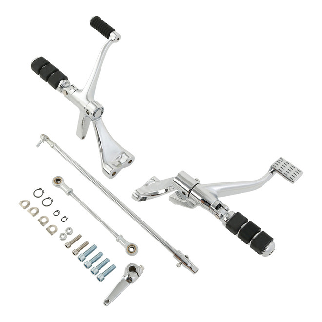 Custom Chrome Forward Controls Pegs Levers Linkage Fit For Harley Sportster XL 14-22