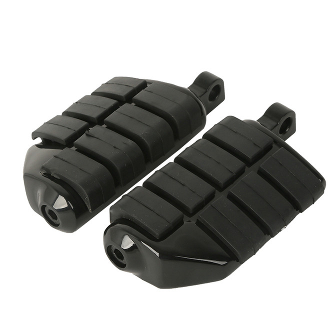 Santee Rider Passenger Highway Male Mount Footpeg Footrest Gloss Black Chrome Fit For Harley Touring Dyna