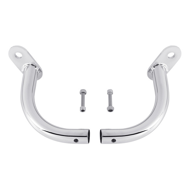 Custom Chrome Saddlebag Guard Eliminator Brackets Supports Chrome  Fit For Harley Touring FLHT