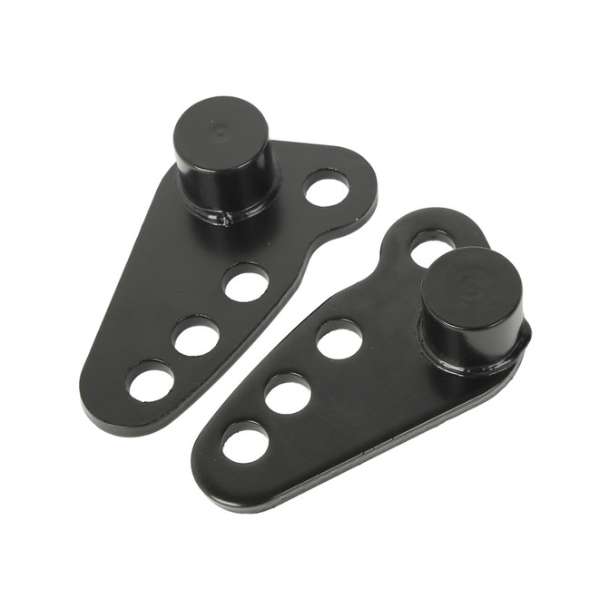 Custom Chrome 1"-3" Adjustable Drop Rear shock Lowering Kit Black Anodized Fit For Harley Touring 02-16