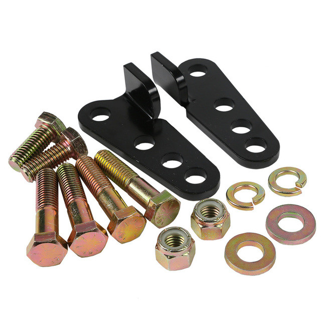 Custom Chrome 1"2" 3" Adjustable Drop Rear shock Lowering Kit Fit For Harley Touring 2002-2016