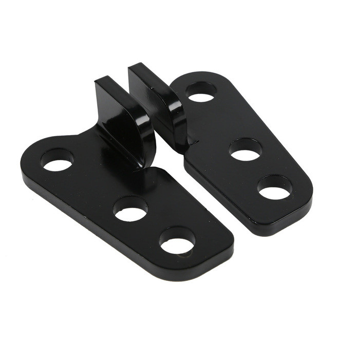 Custom Chrome 1"-2" Adjustable Drop Rear shock Lowering Kit Fit For Harley Touring 02-16 Black