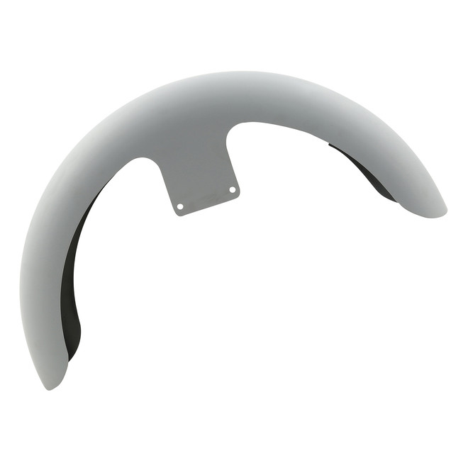 Custom Chrome Primer Gray 21" Wrap 5.5" Wide Front Fender Fit For Harley Touring 1997-2013